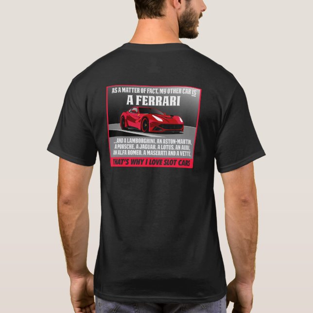 Min andra kortplats Journal Tee Kortärmad (Baksida)