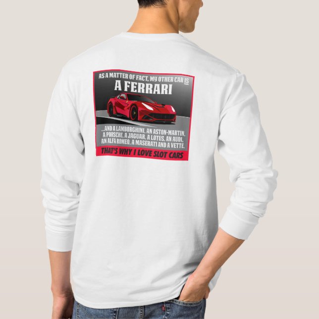 Min andra kortplats Journal Tee Långärmad (Baksida)