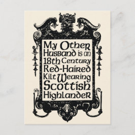 Min andra Make - Highlander Vykort