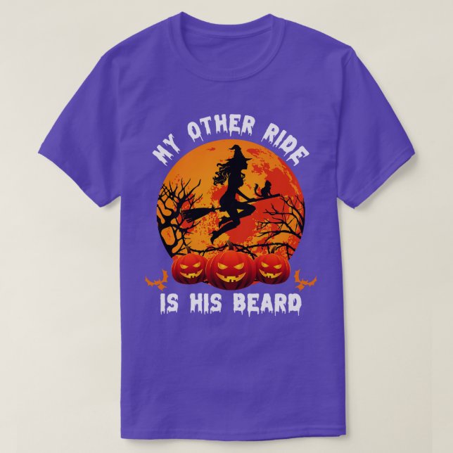 Min andra rid är hans skägg t shirt (Design framsida)