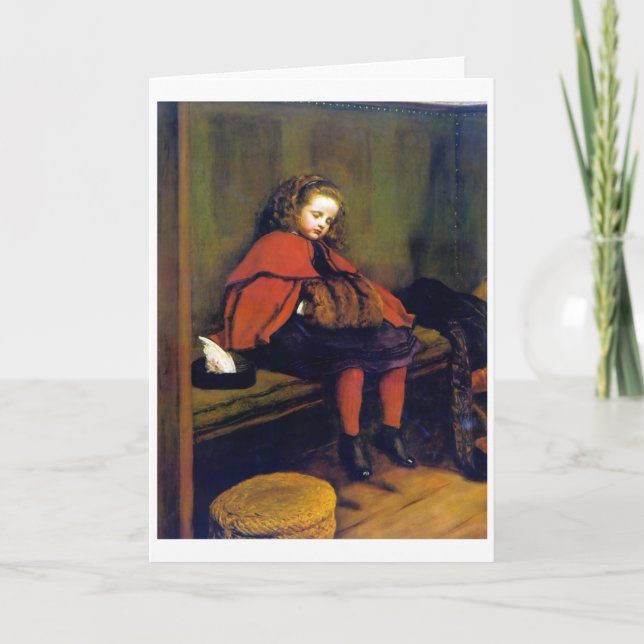 Min andra sermon, John Everett Millais Kort (Framsida)