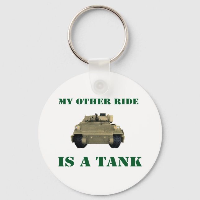 Min andra sida är en Tank 3 Nyckelring (Framsida)