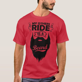 Min andra sida är ett skägg 4 t shirt