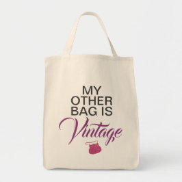 Min andra sida är Vintage Mode Guild Tote Tygkasse