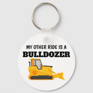 Min andra skjuts är en bulldozer nyckelring