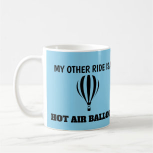 Min andra skjuts är en luftballong kaffemugg