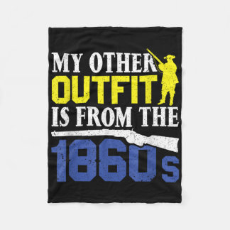 Min andra utrustning är från 1860-talet - Civil Kr Fleecefilt
