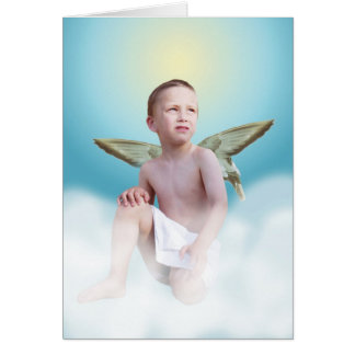 Min ängel hälsningskort