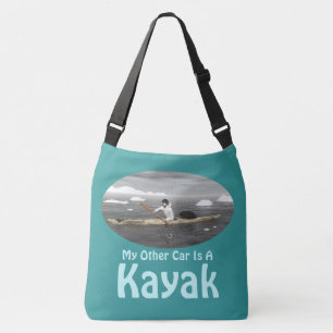 Min annan bil är en kajak axelväska