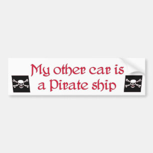 min annan bil är en piratfraktbildekal… bildekal