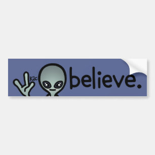 min annan bil är en Ufo. Bildekal