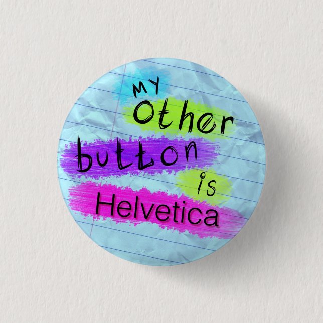 Min annan Button är Helvetica Knapp (Framsida)