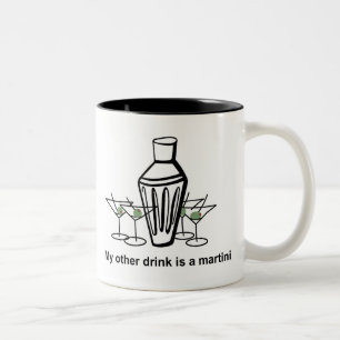 Min annan drink är en martini - mugg