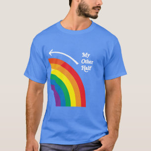 MIN ANNAN HALVA HÖGER - white.png Tee Shirt