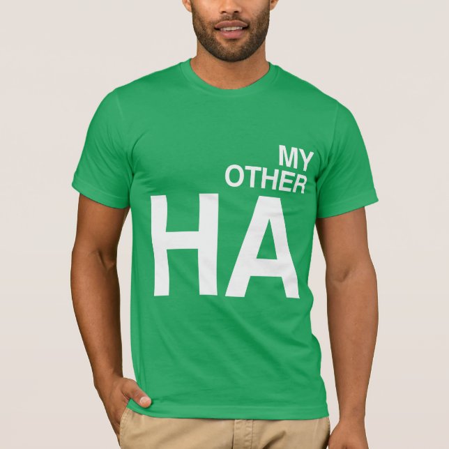 MIN ANNAN HALVA SKJORTA LÄMNADE - VIT - .PNG T-SHIRT (Framsida)