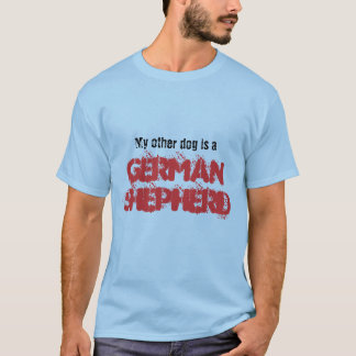 Min annan hund är en tysk herde tee