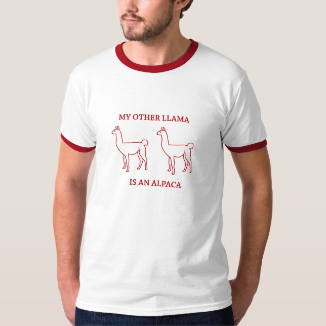 Min annan Llama T-shirt (Framsida)