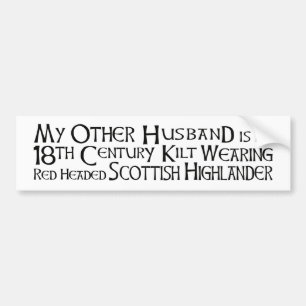 Min annan make - Highlander Bildekal