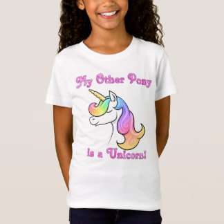 Min annan ponny är en UnicornungeTshirt T-shirt
