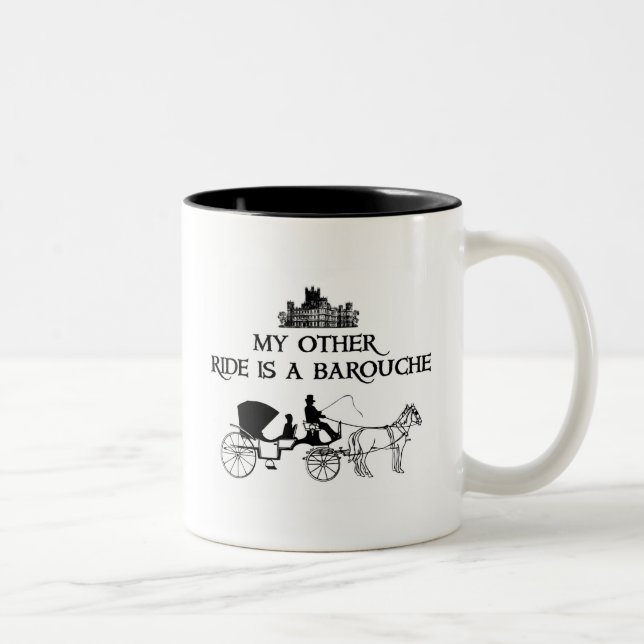 Min annan ritt är en Barouche Två-Tonad Mugg (Höger)