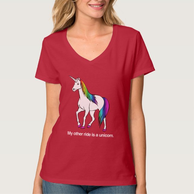 MIN ANNAN RITT ÄR EN UNICORN T-SHIRT (Framsida)
