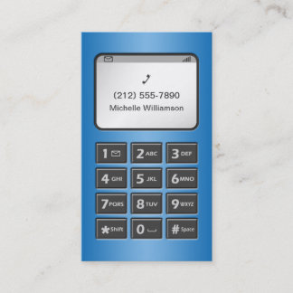 Min annan telefon - personliga telefonkort för
