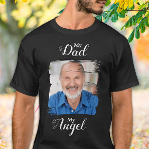 Min Anpassningsbar i Angel i Pappa - fotominnesbil T Shirt