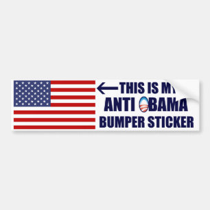 Min Anti Obama bildekal