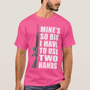 Min Använda är så stor att jag kan  två Händer. T Shirt