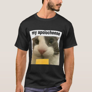 Min Apoloost Funny Cat Meme Brainrot Gen Z Humor T Shirt
