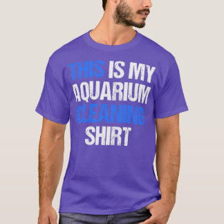 Min Aquarium Städning Fishkeeper T Shirt