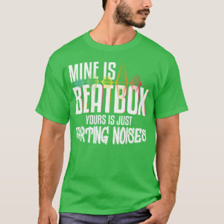 Min är beatbo din är bara pruttljud retro t shirt