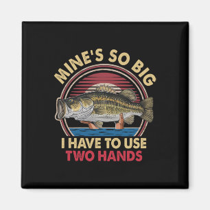 Min är så stor att jag måste använda två händer Ro Magnet
