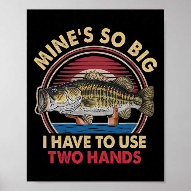 Min är så stor att jag måste använda två händer Ro Poster (Framsidan)