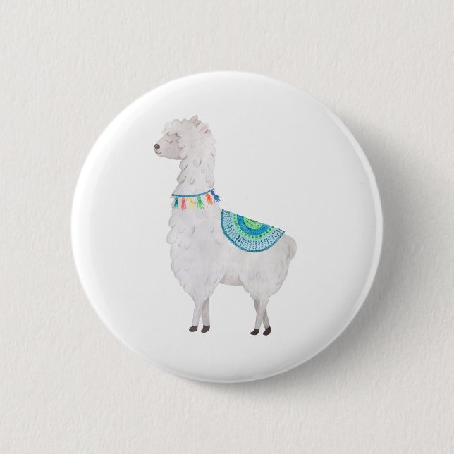 Min ärade Llama Knapp (Framsida)