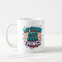 Min arbetskläder har sett roliga saker Sjuksköters Kaffemugg