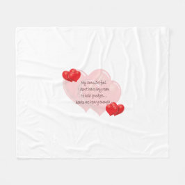 Min Arm är Fullt Fleecefilt