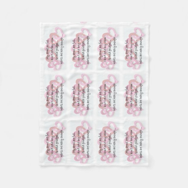 Min Arm är Fullt Fleecefilt (Framsidan)