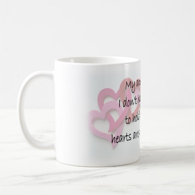 Min arm är fullt kaffemugg (Vänster)