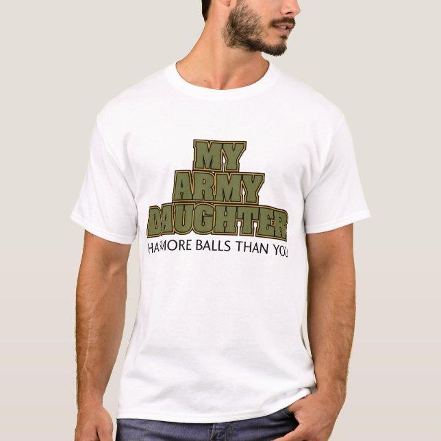 Min armédotter t-shirt (Framsida)