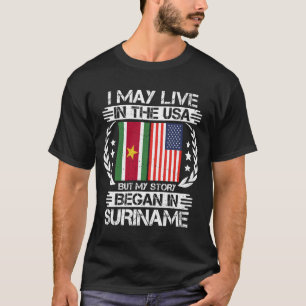 Min artikel började i Suriname T Shirt
