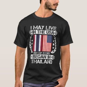 Min artikel började i Thailand T Shirt