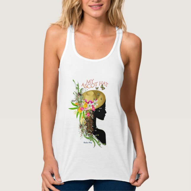 Min Ascot Hat Linne Med Racerback (Framsida)