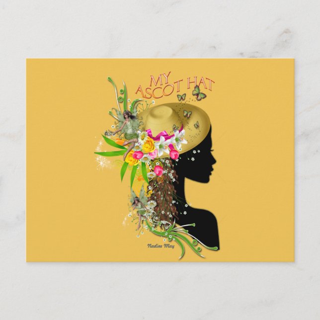 Min Ascot Hat Vykort (Framsida)