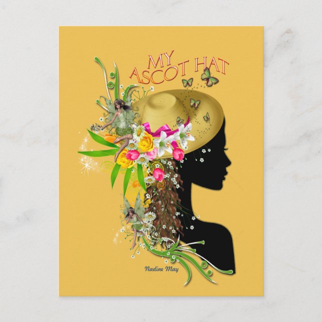 Min Ascot Hat Vykort (Framsida)