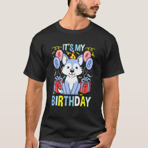 Min åttonde födelsedag-Varg T Shirt
