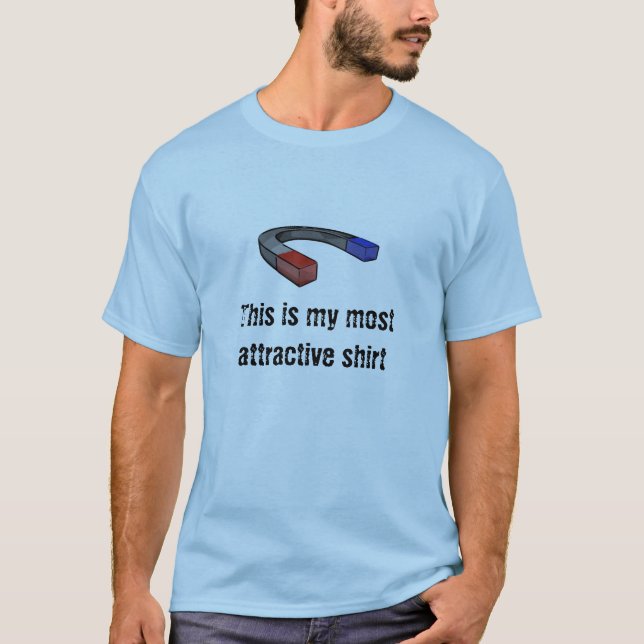 Min attraktivaste skjorta t-shirt (Framsida)