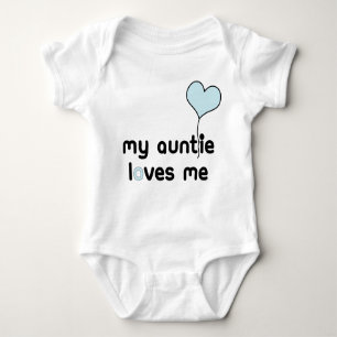 Min Auntie älskar mig lätt - slösa hjärtaballongen Tee