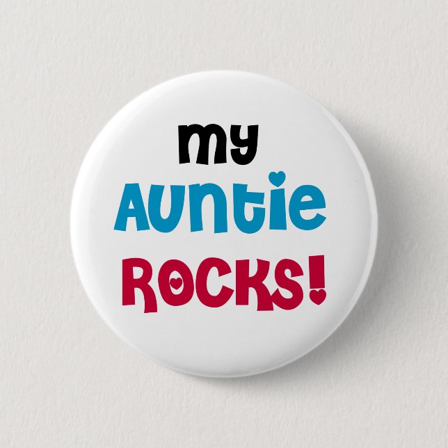 Min Auntie Vagga Knapp (Framsida)