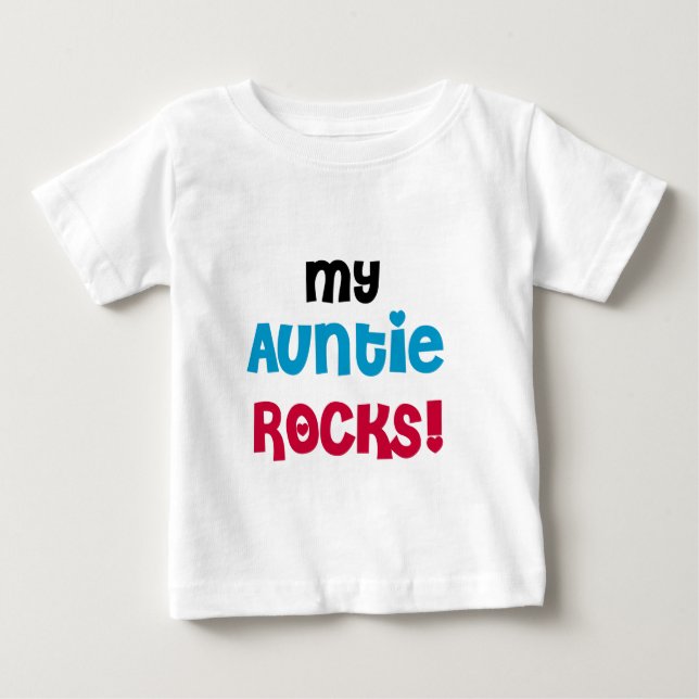 Min Auntie Vagga T-shirt (Framsida)